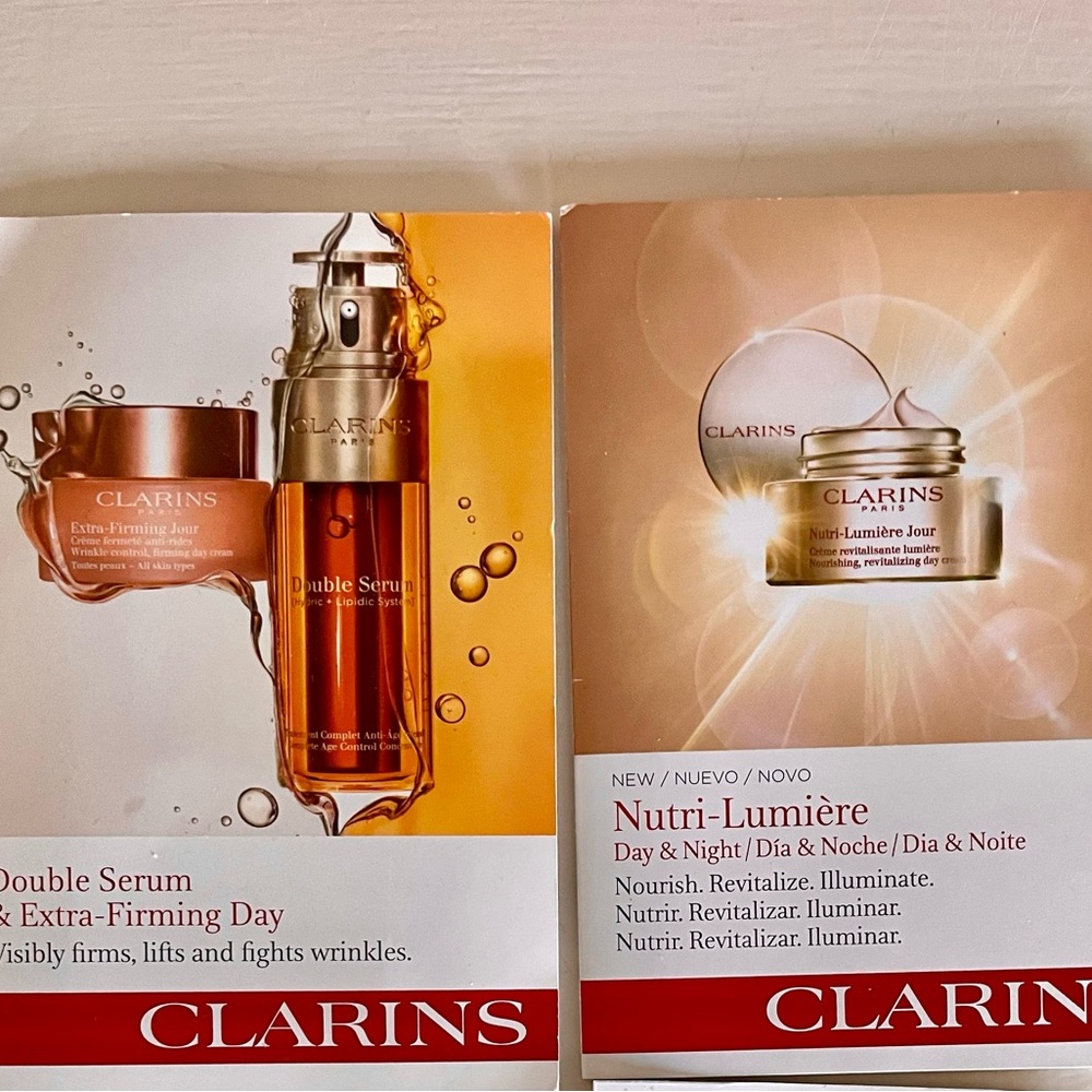 Clarins Double Serum & Nutri-Lumière Set NEW!